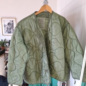 Vintage Military Coat Liner